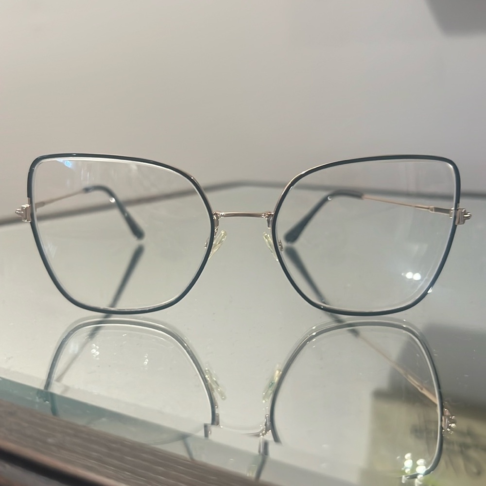 Authentic Tom Ford Optical Glassses - angular metal